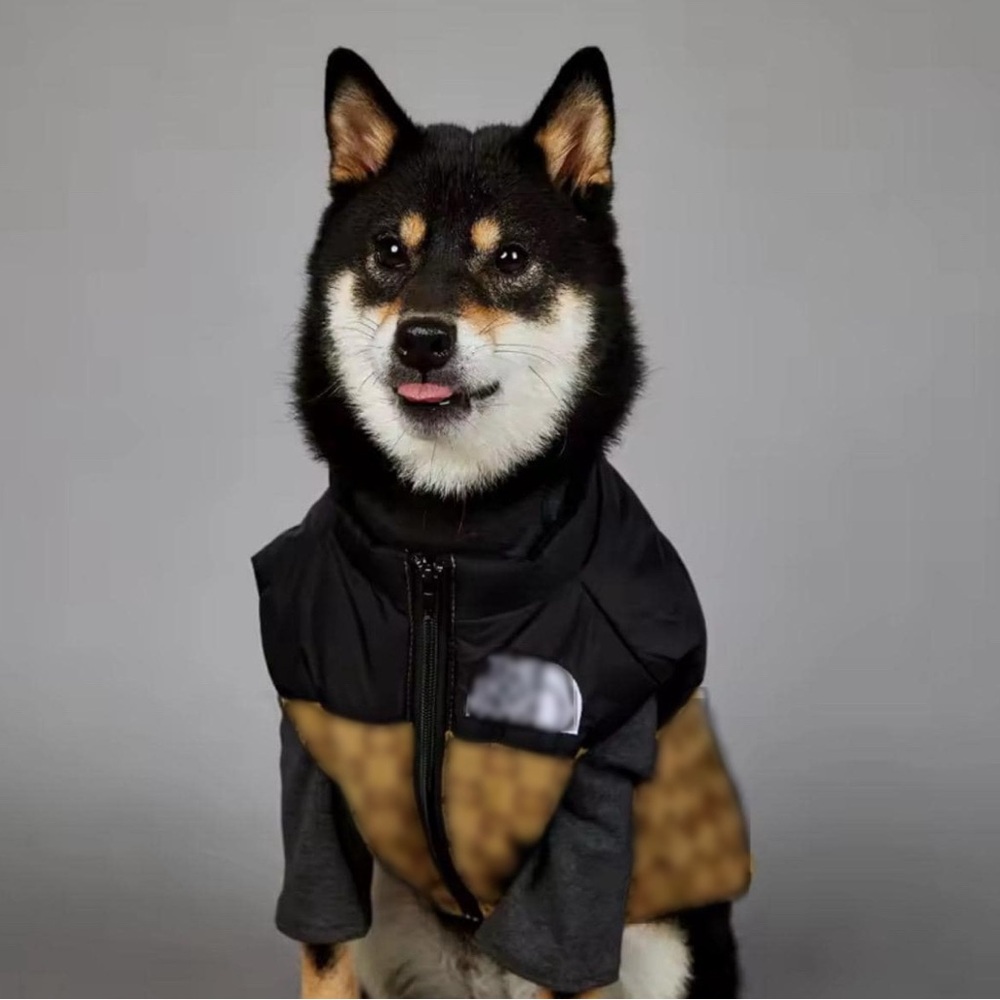 Guidi Black and Brown Dog Jacket
